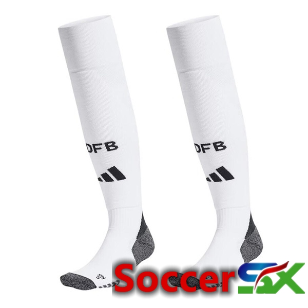 Germany Home Soccer Socks White 2024/2025