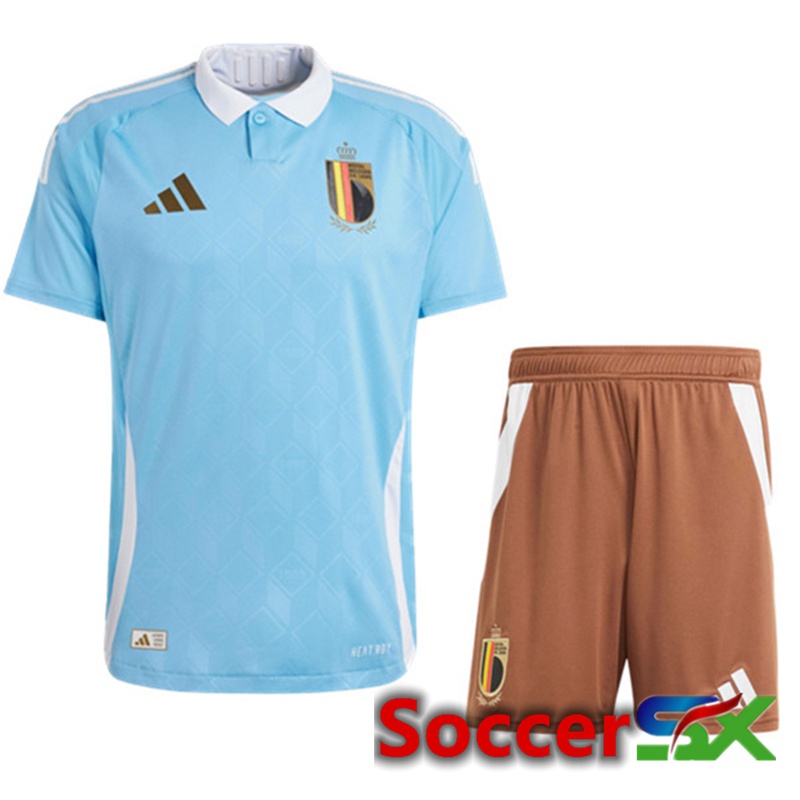 Belgium Kids Away Soccer Jersey 2024/2025