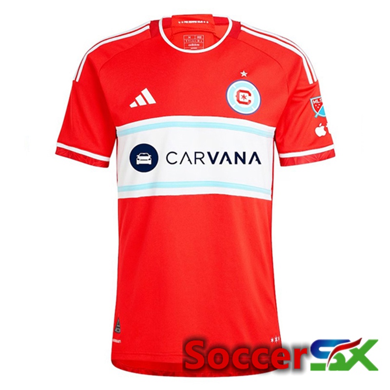 Chicago Fire FC Home Soccer Jersey 2024/2025