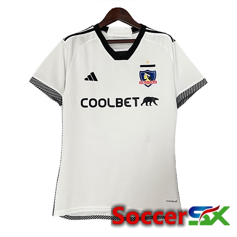 Colo-Colo Womens Home Soccer Jersey 2024/2025