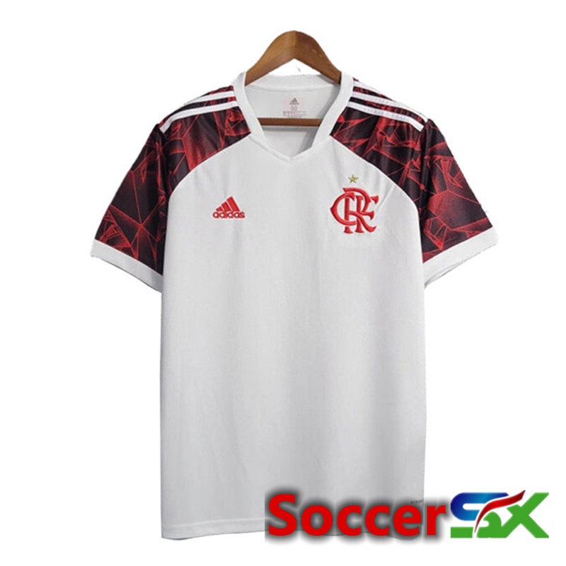 Flamengo Retro Away Soccer Jersey 2021/2022