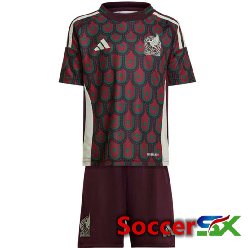 Mexico Kids Home Soccer Jersey 2024/2025