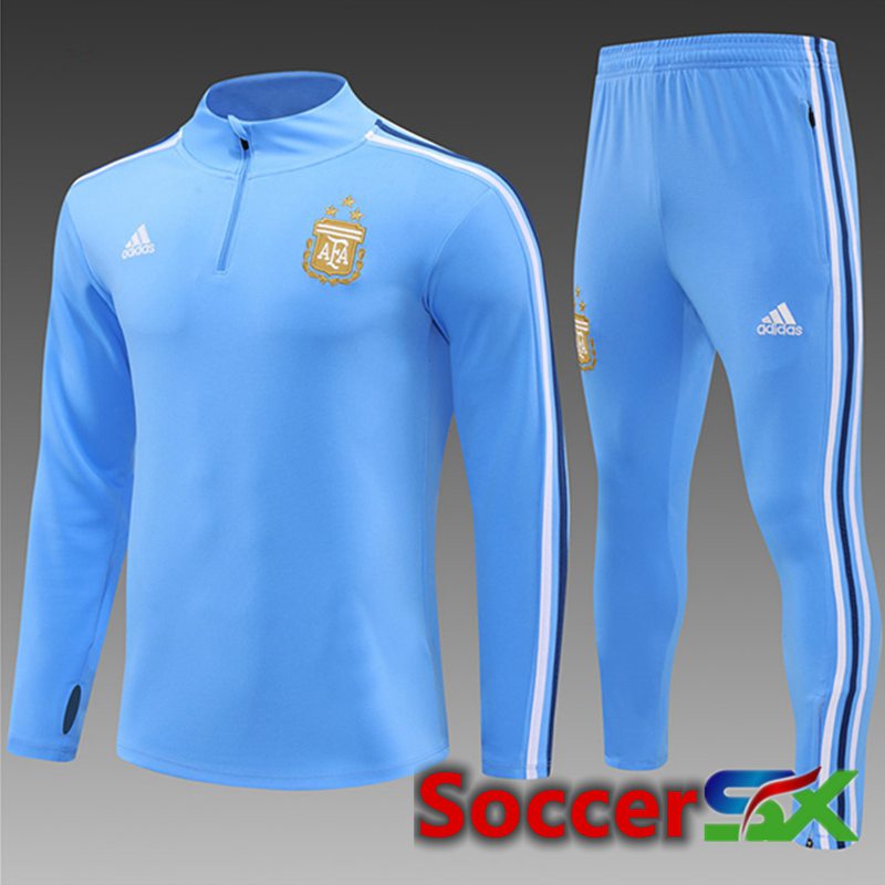 Argentina Kids kit Training Tracksuit Blue 2024/2025