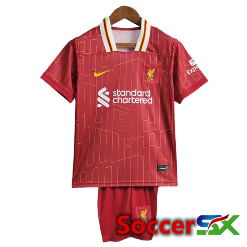 FC Liverpool Kids Home Soccer Jersey 2024/2025