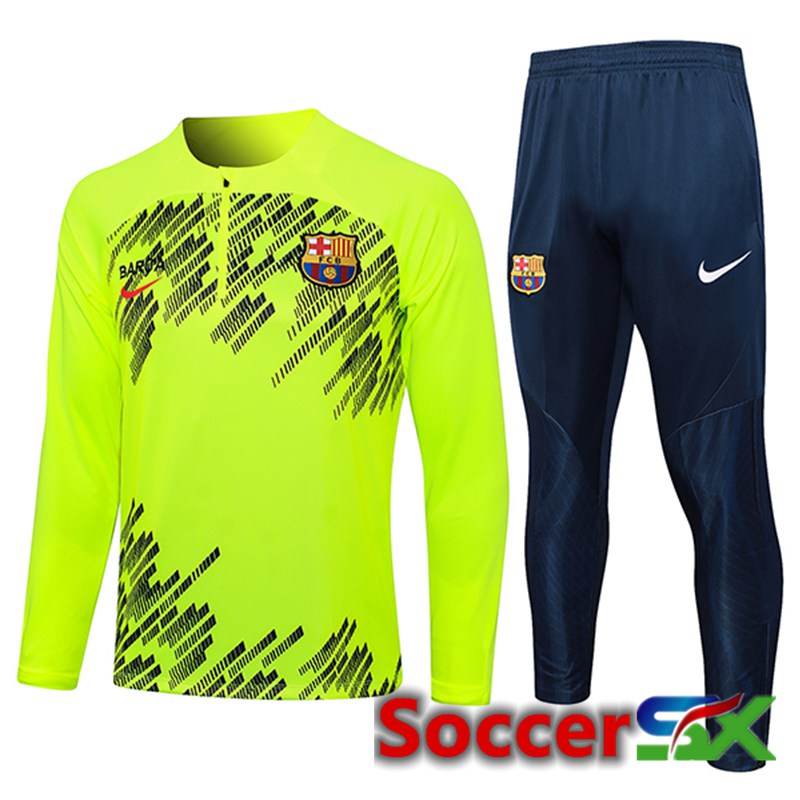 FC Barcelona kit Training Tracksuit Green/Black 2024/2025