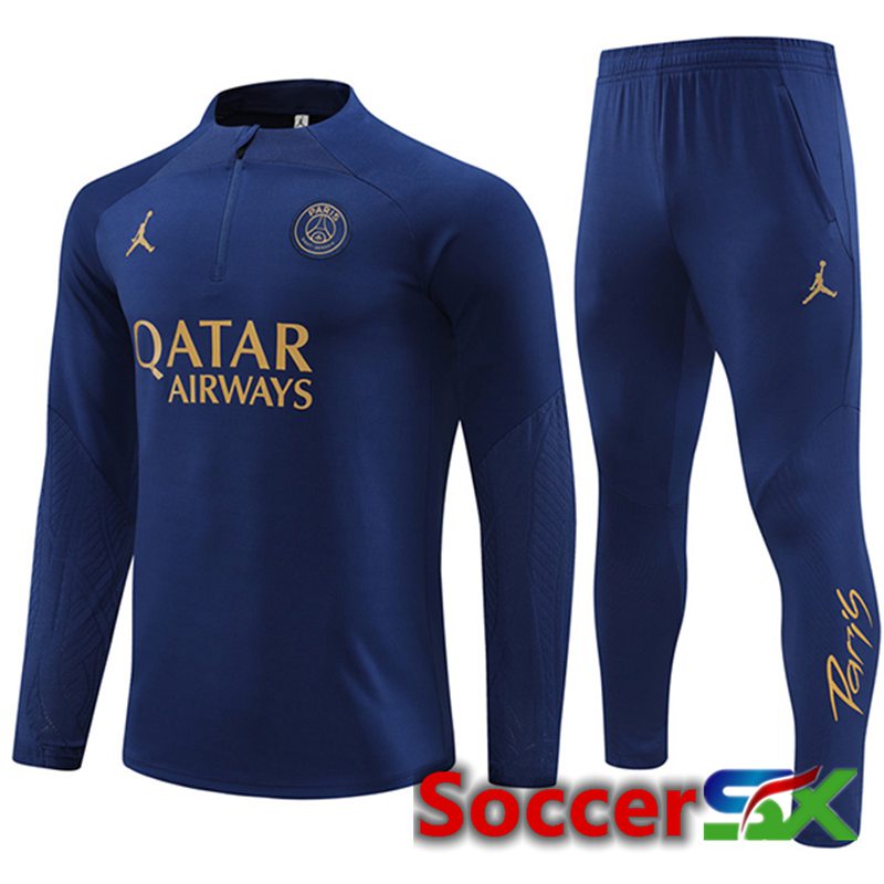 PSG kit Training Tracksuit Blue Marine 2024/2025