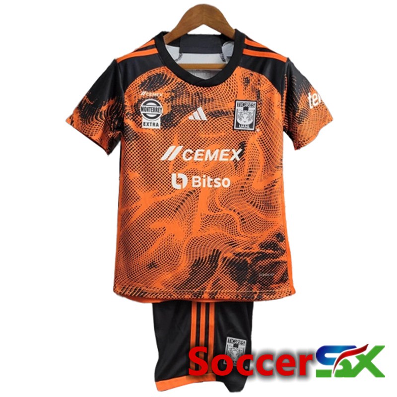 Tigres UANL Kids Soccer Jersey 2023/2024