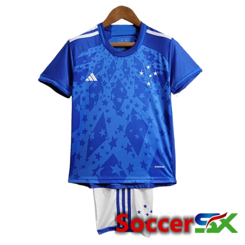 Cruzeiro Kids Home Soccer Jersey 2024/2025