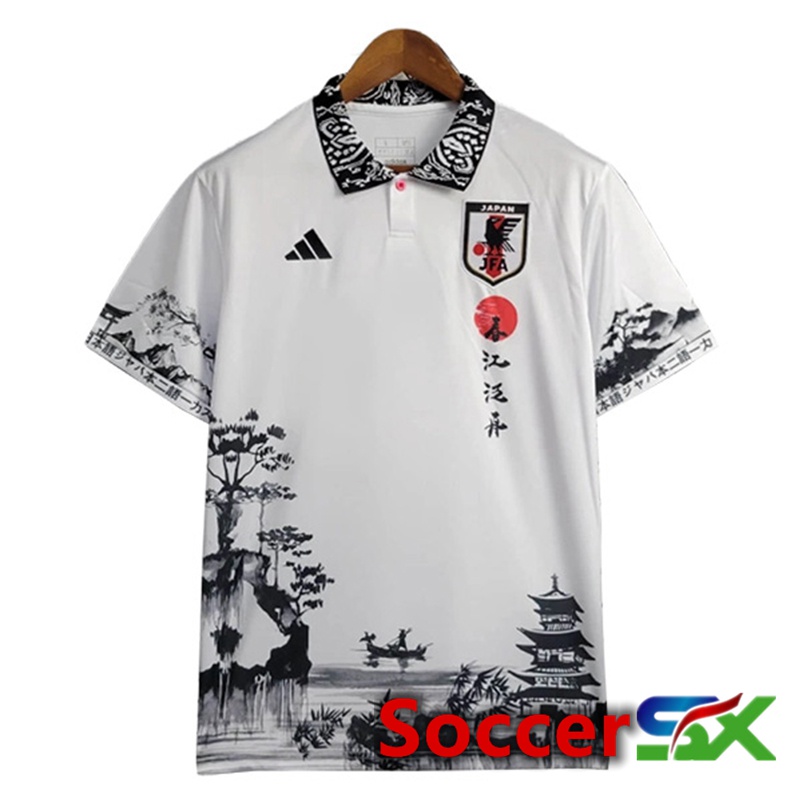 Japan Soccer Jersey Special Edition White 2024/2025