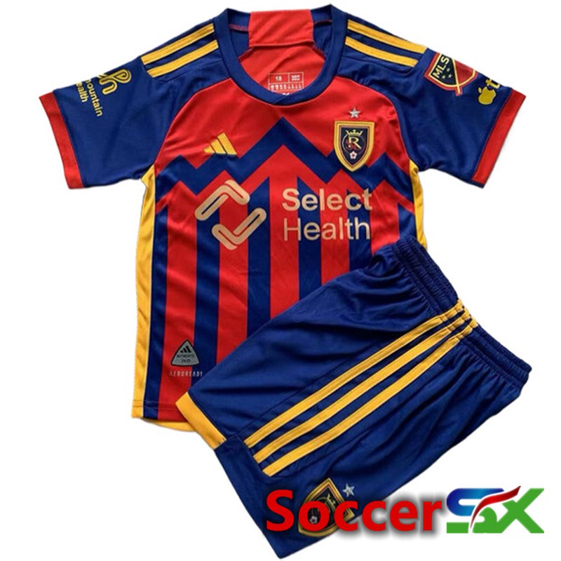 Real Salt Lake Kids Home Soccer Jersey 2024/2025