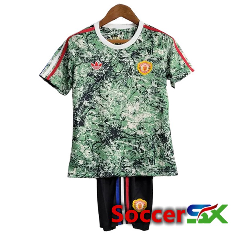 Manchester United Kids Soccer Jersey Joint Version 2024/2025