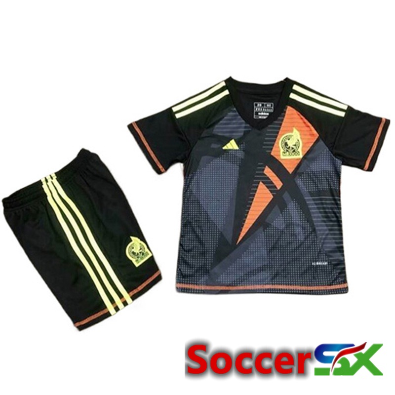 Mexico Kids Goalkeeper Soccer Jersey 2024/2025