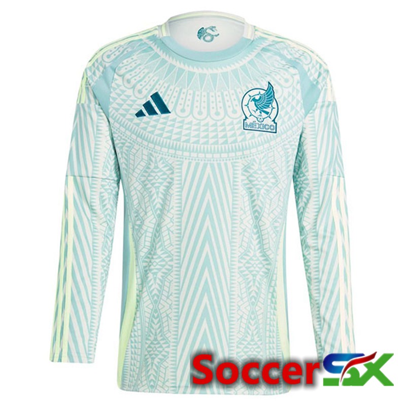 Mexico Long sleeve Away Soccer Jersey 2024/2025