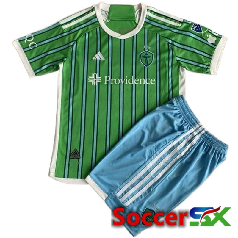FC Seattle Sounders Kids Home Soccer Jersey 2024/2025