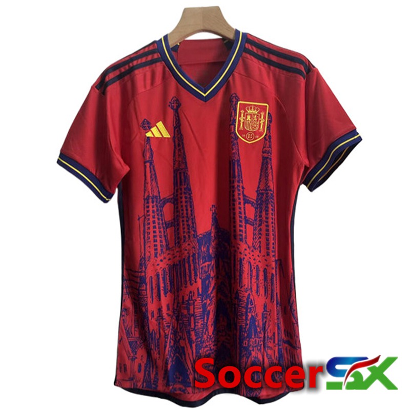 Spain Soccer Jersey Special Edition UEFA Euro 2024