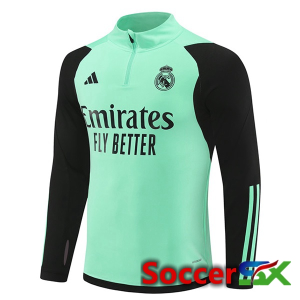 Real Madrid Training Sweatshirt Green 2024/2025