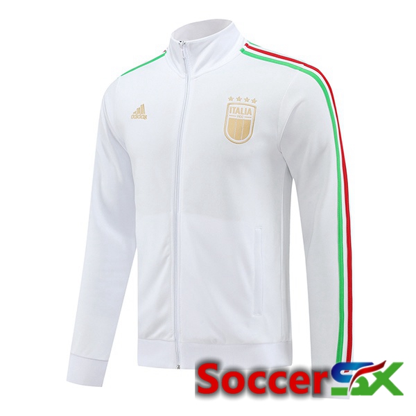 Italy Training Jacket White 2024/2025