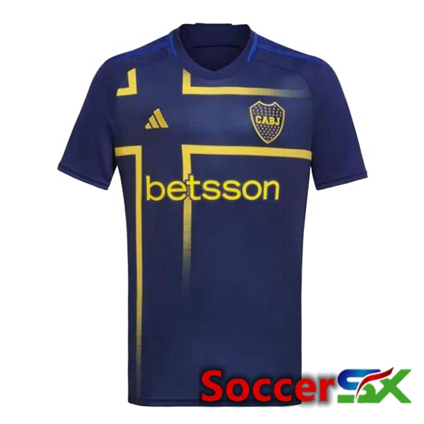 Boca Juniors Third Soccer Jersey Blue 2024/2025