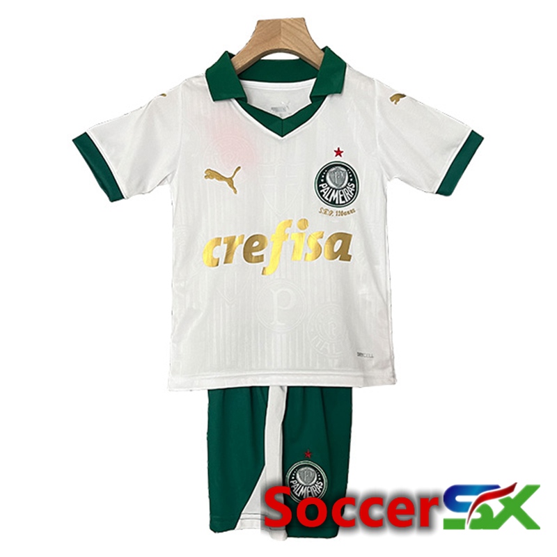 Palmeiras Kids Away Soccer Jersey 2024/2025