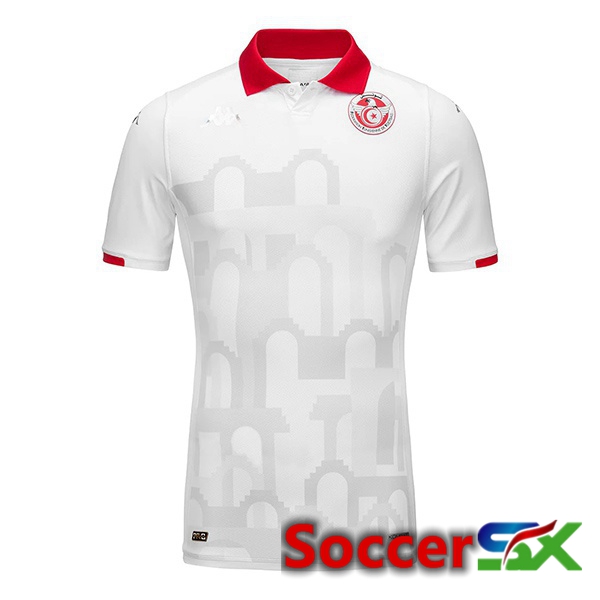 Tunisia Away Soccer Jersey White 2024/2025