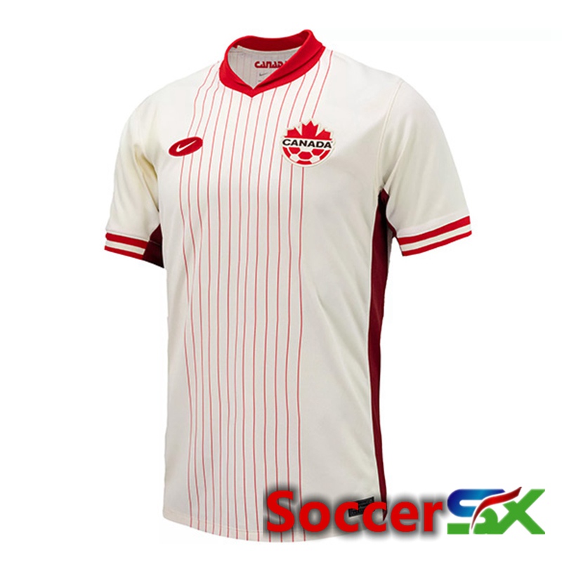 Canada Away Soccer Jersey UEFA Euro 2024