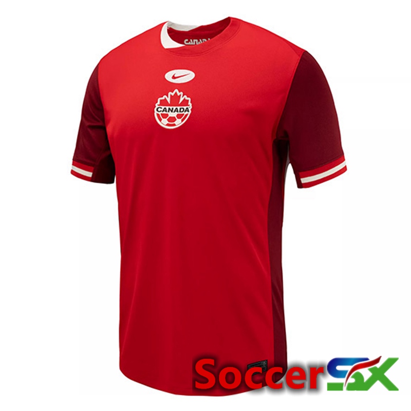Canada Home Soccer Jersey 2024/2025