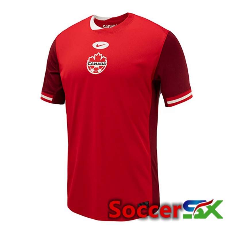 Canada Home Soccer Jersey UEFA Euro 2024