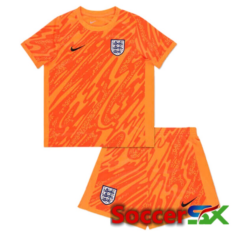 England Kids Goalkeeper Soccer Jersey 2024/2025