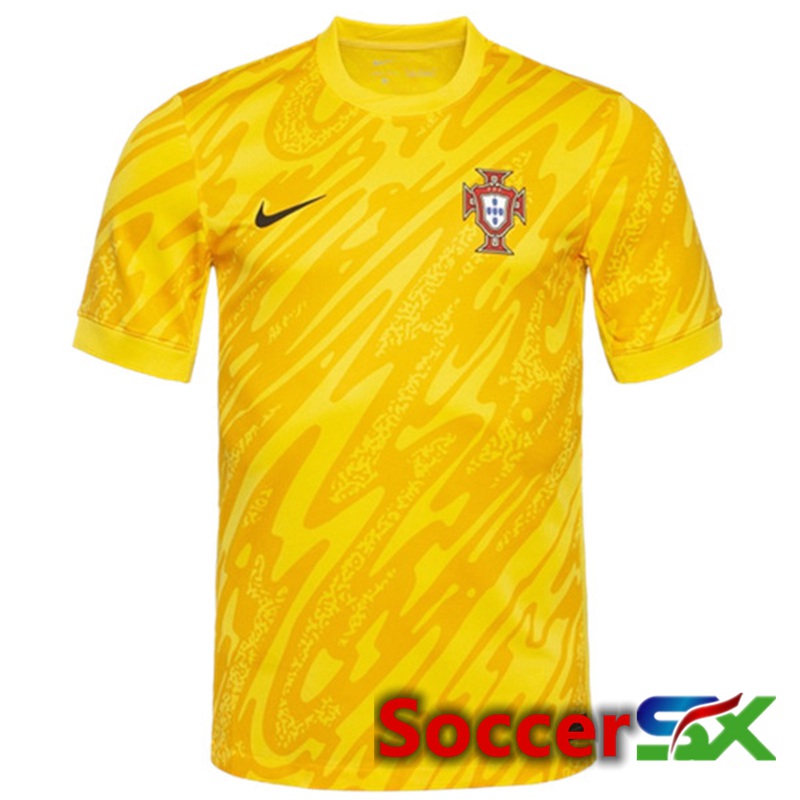 Portugal Goalkeeper Soccer Jersey UEFA Euro 2024