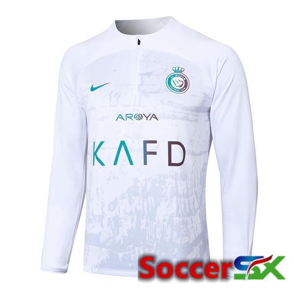 Al-Nassr FC Training Sweatshirt White 2024/2025