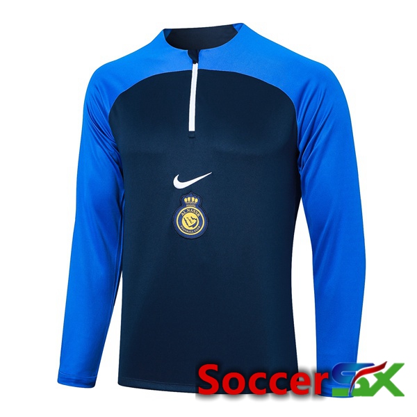 Al-Nassr FC Training Sweatshirt Blue Royal 2024/2025