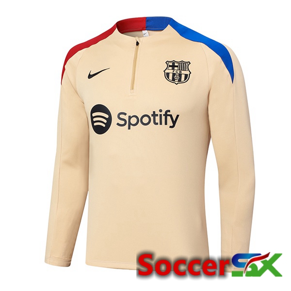 FC Barcelona Training Sweatshirt Yellow 2024/2025