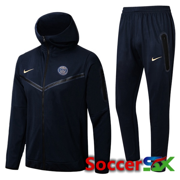 Paris PSG Training Tracksuit - Windbreaker Blue Royal 2024/2025