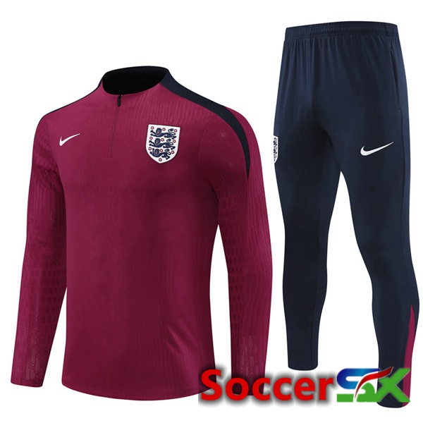 England kit Training Tracksuit Red 2024/2025