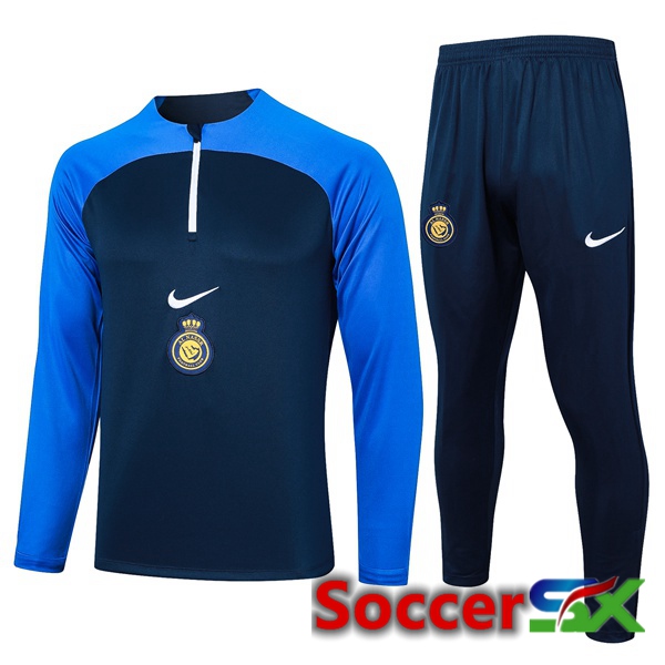 Al-Nassr FC kit Training Tracksuit Blue Royal 2024/2025