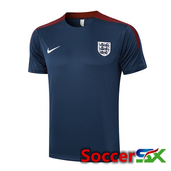 England Training T Shirt Blue Royal 2024/2025