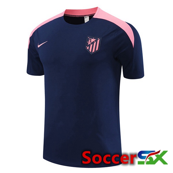 Atletico Madrid Training T Shirt Blue Royal 2024/2025