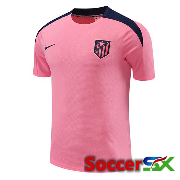 Atletico Madrid Training T Shirt Pink 2024/2025