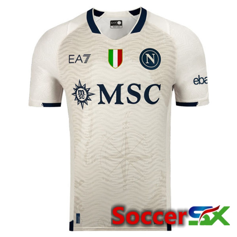 SSC Napoli Soccer Jersey EA7 Everywhere 2024