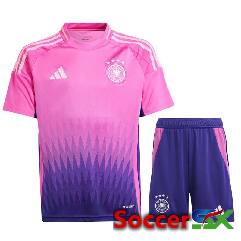 Germany Away Soccer Jersey + Shorts Kit UEFA Euro 2024