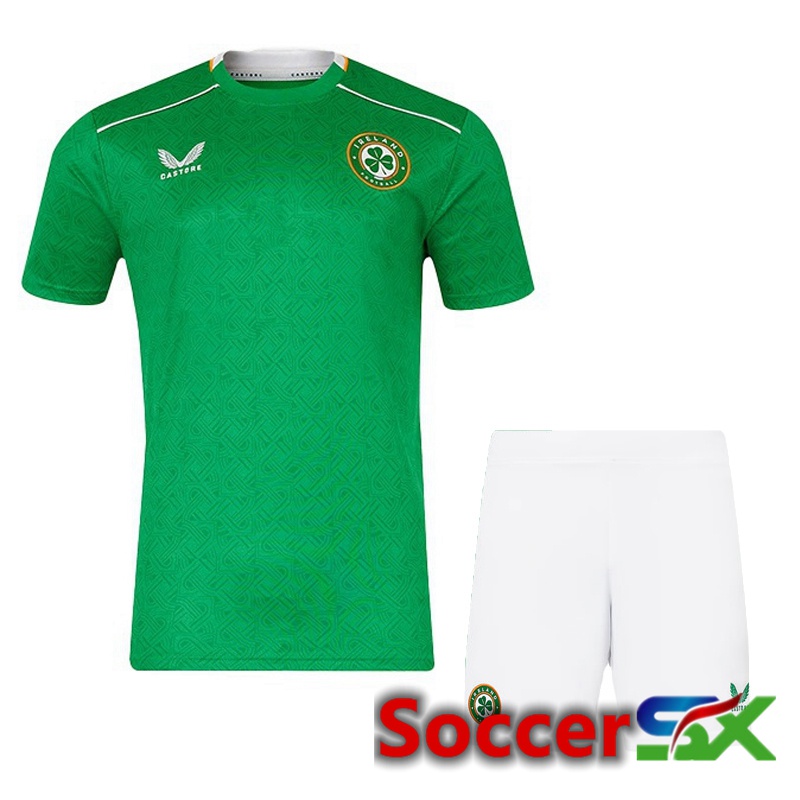 Ireland Home Soccer Jersey + Shorts Kit 2024/2025