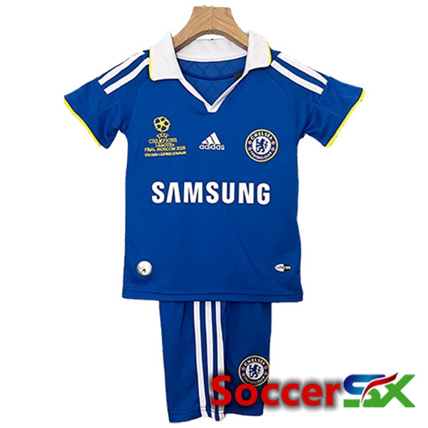 FC Chelsea Retro Kids Home Soccer Jersey 2008/2009