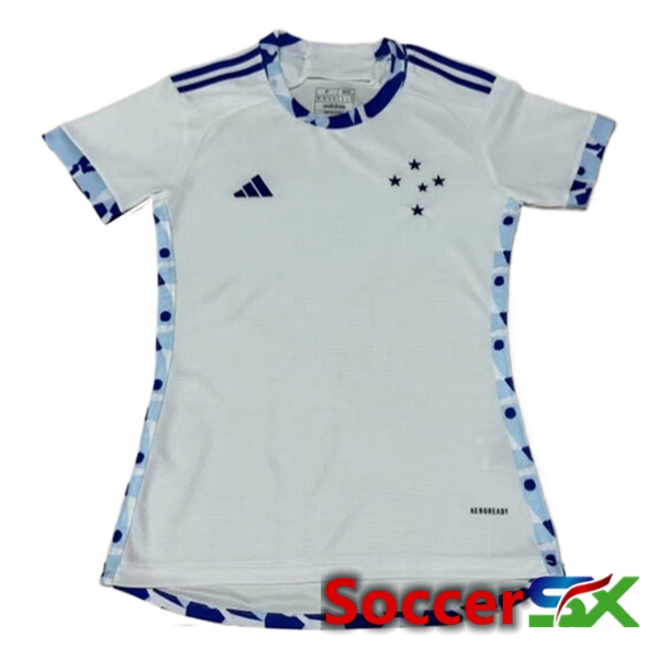 Cruzeiro Women Away Soccer Jersey 2024/2025