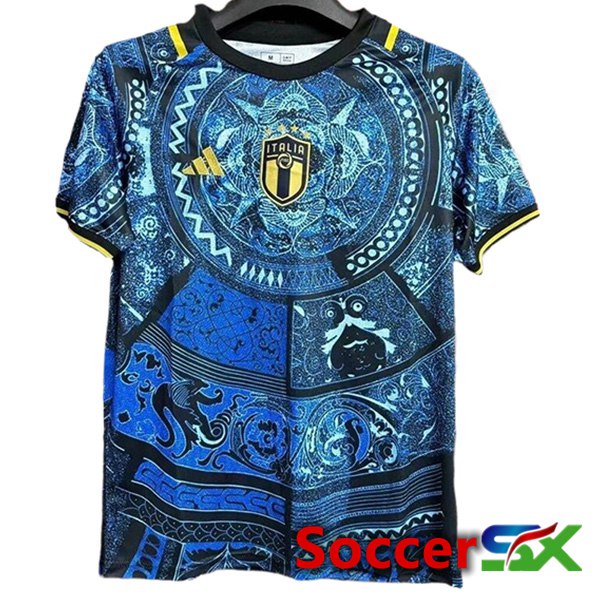 Italy Soccer Jersey Special Edition Blue 2024/2025