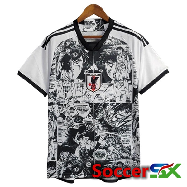 Japan Soccer Jersey Special Edition Captain Tsubasa White 2024/2025