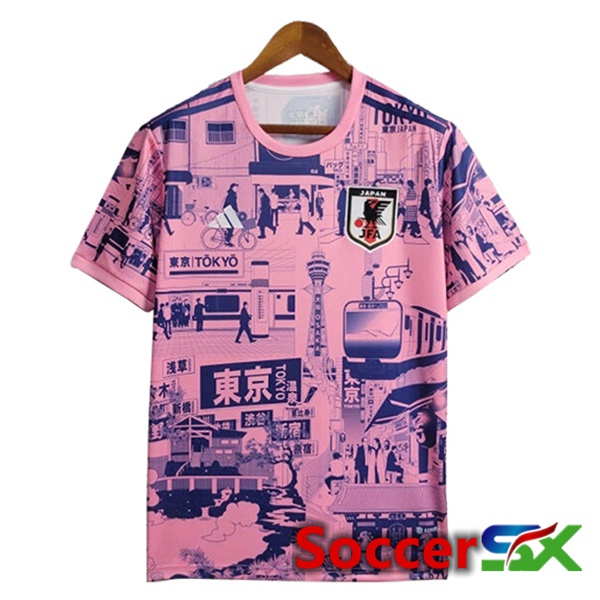 Japan Soccer Jersey Special Edition Pink 2024/2025