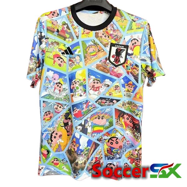 Japan Soccer Jersey Special Edition Crayon Shin-chan 2024/2025