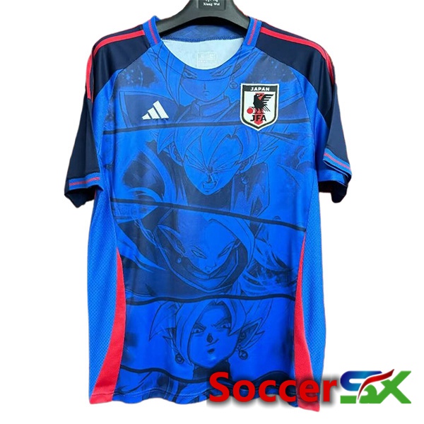 Japan Soccer Jersey Special Edition Dragon Ball Blue 2024/2025