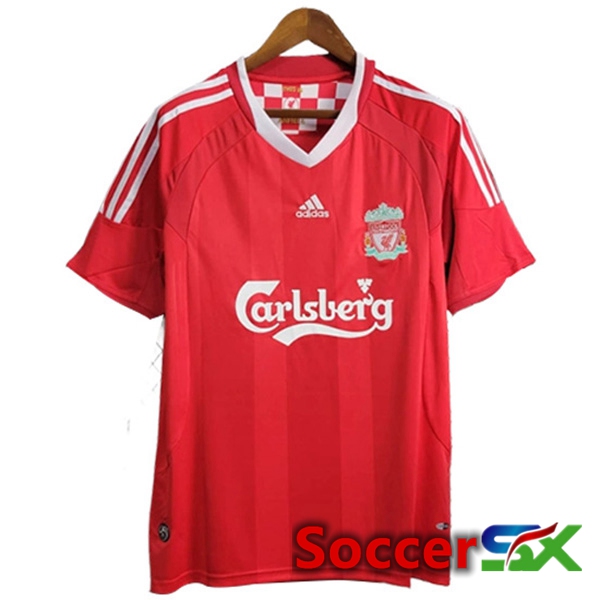 FC Liverpool Retro Home Soccer Jersey 2008/2009