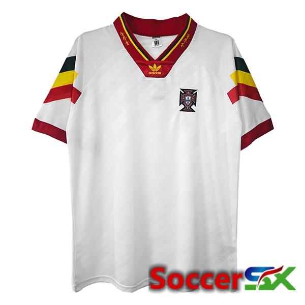 Portugal Retro Away Soccer Jersey 1992